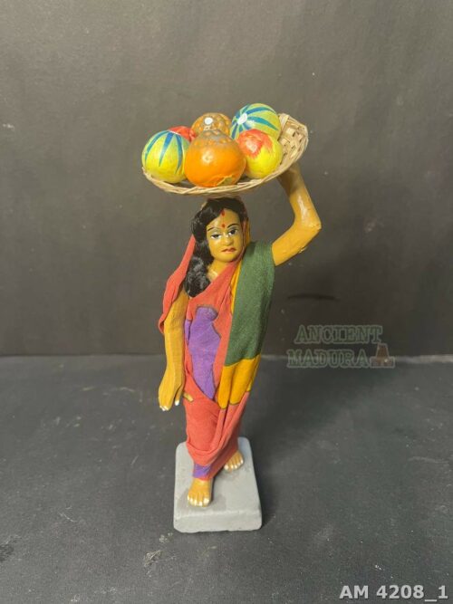 Lady Vegetable Seller Statue