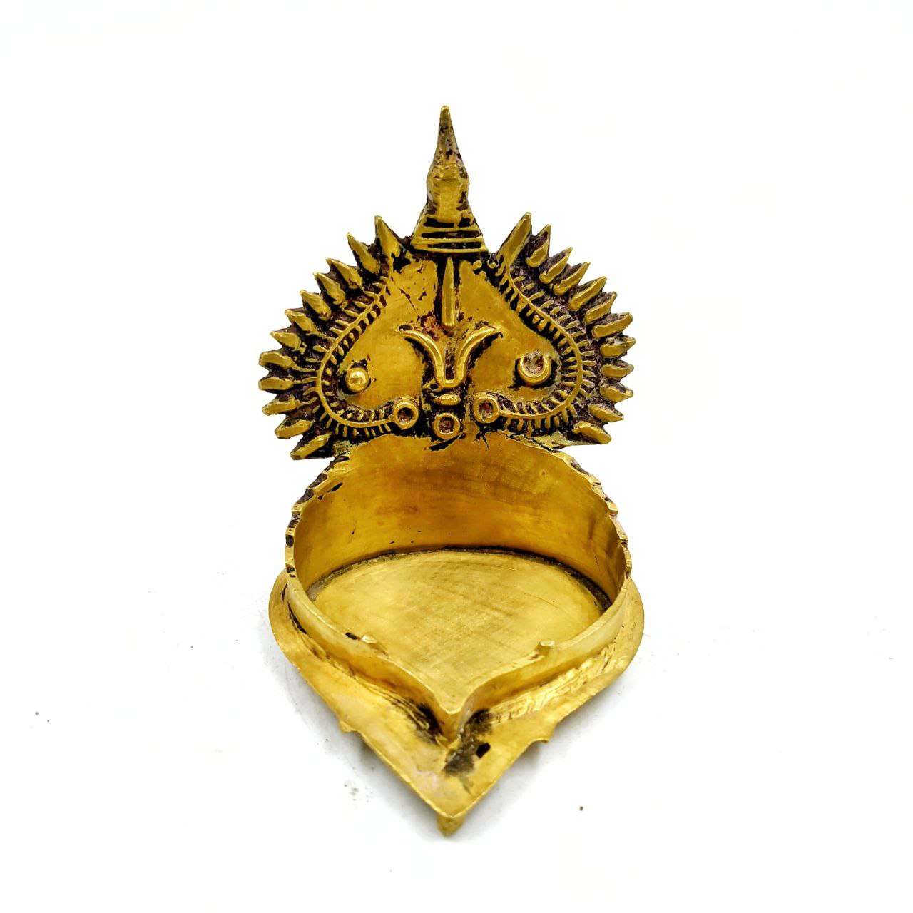 Bronze Vishnu Vilaku - Image 4