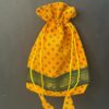 Madurai Sungudi Drawstring Bag - Thambulam bag for return gifts