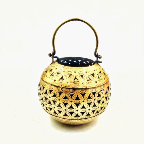 Round Tea Light Lantern
