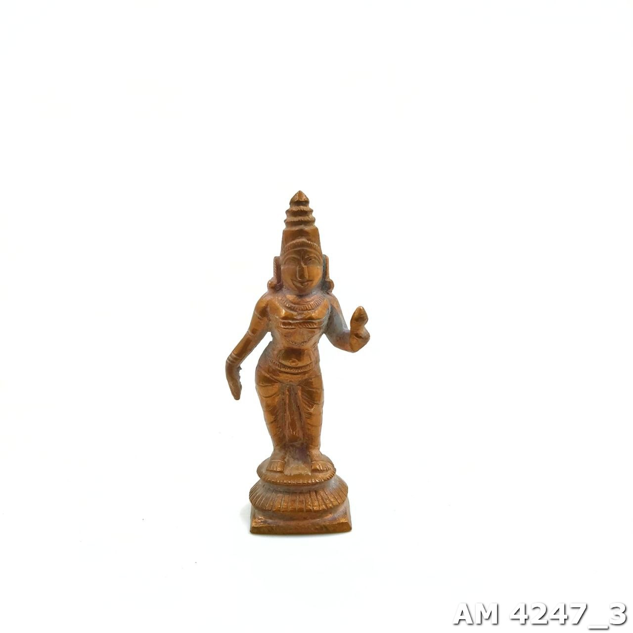 Bronze Goddess Bhudevi - Image 3