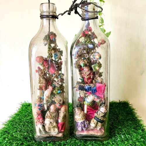 Vintage Bottle Art