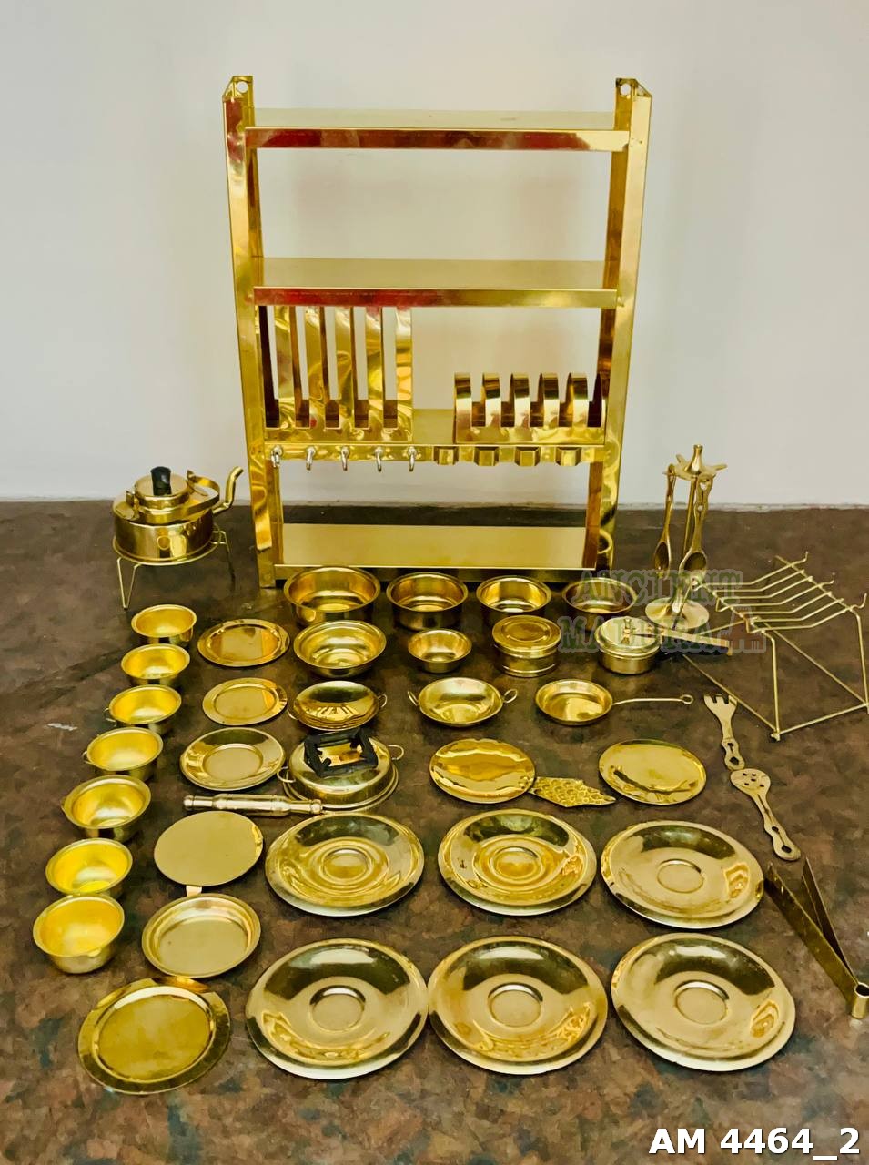 Brass Mini Kitchen Set