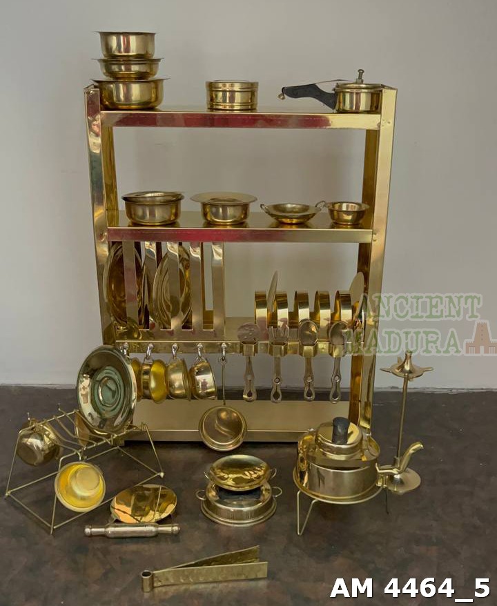 Brass Mini Kitchen Set - Image 5