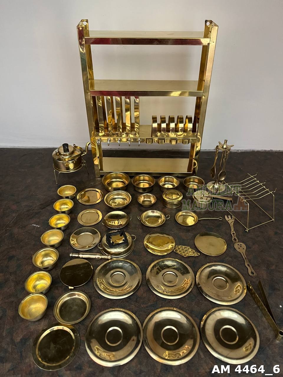 Brass Mini Kitchen Set - Image 6