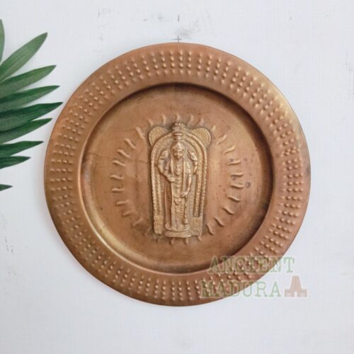 Brass Guruvayurappan Art Plate