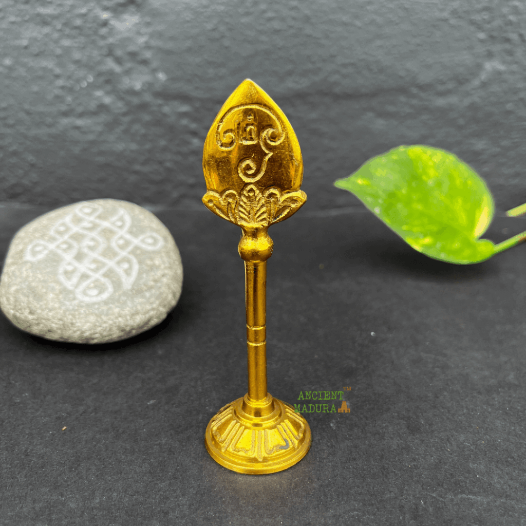Vel Brass Murugan Vel for Pooja Room, Vastu & Spiritual Decor, Car ...
