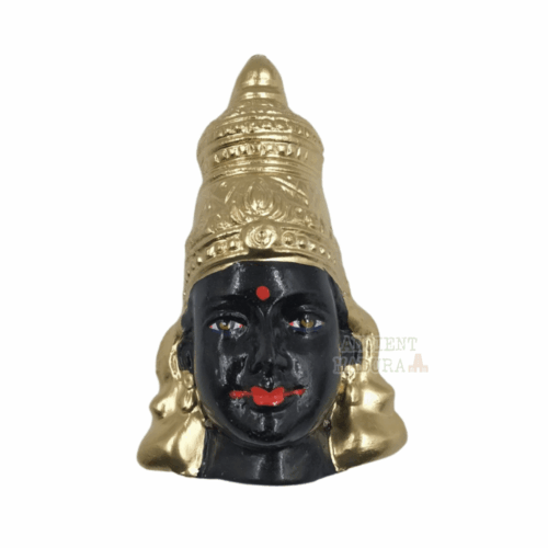 Amman Mugam - Black Amman Paper Mache