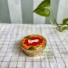 Yellow Pichwai Sacred Cow Kumkum Box for Abundance