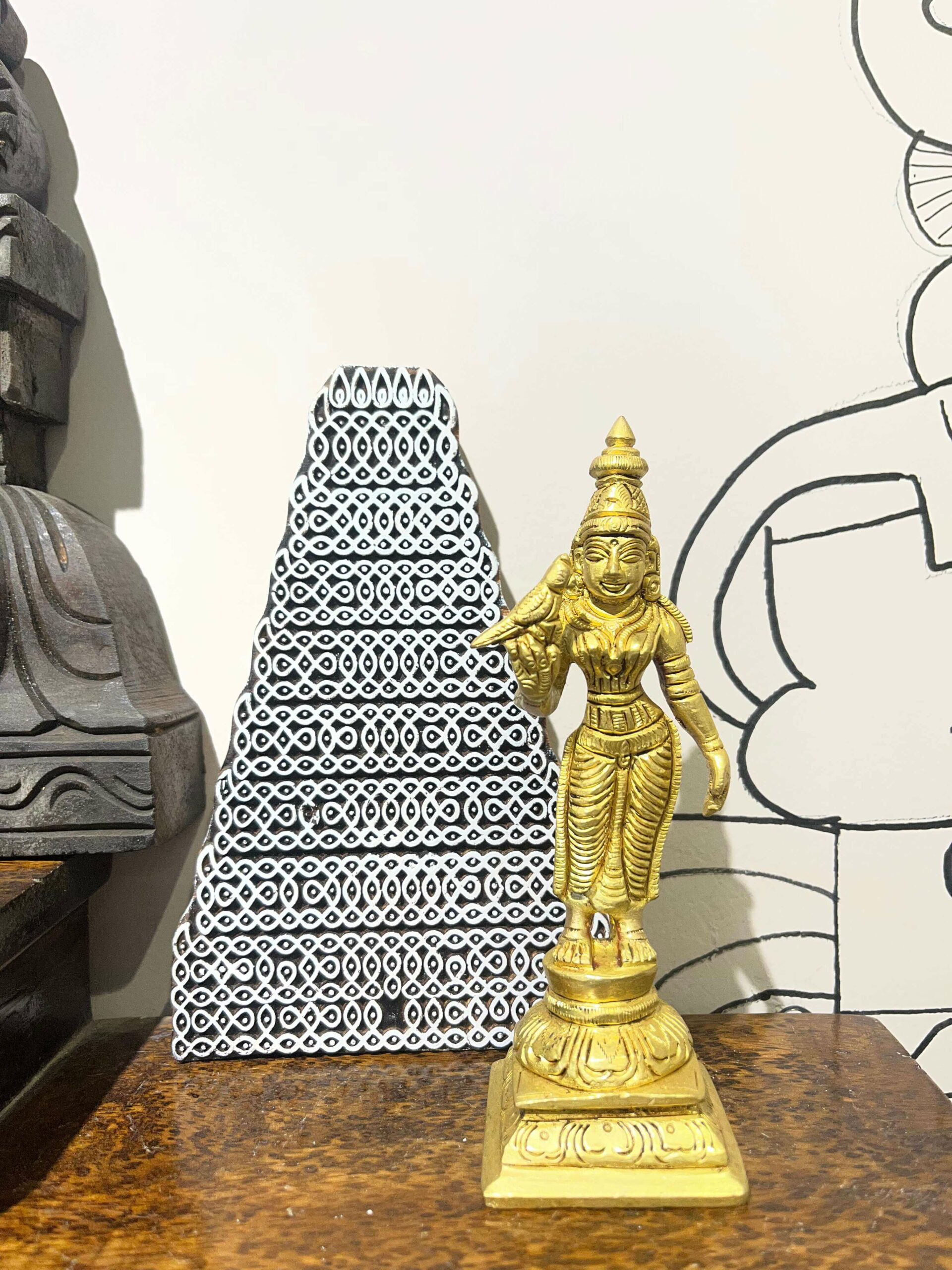 Wooden Block Print for Home Decor