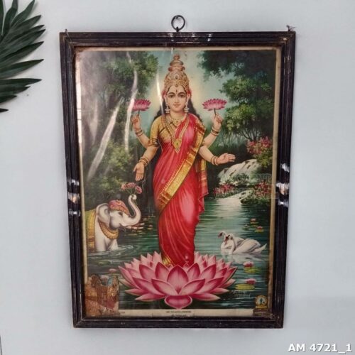 Goddess Lakshmi Lithograph