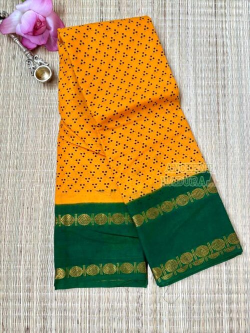 madurai authentic sungudi saree