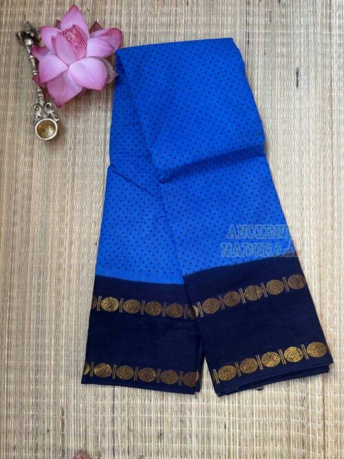 Authentic Sungudi Cotton Saree