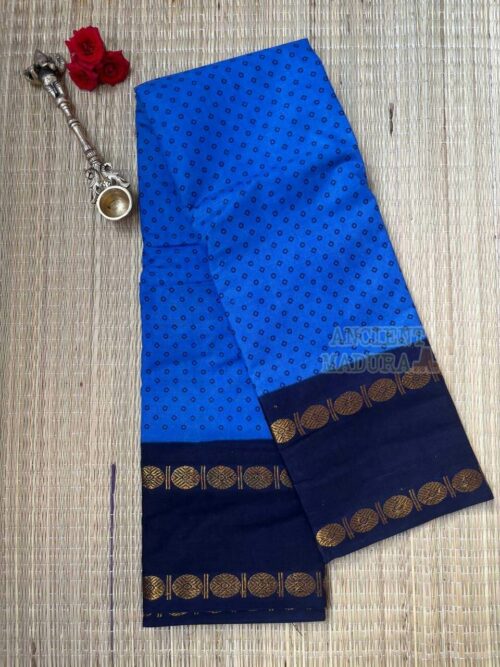 Sungudi Cotton Saree