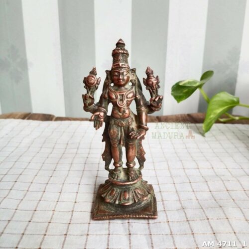 Copper Lord Vishnu