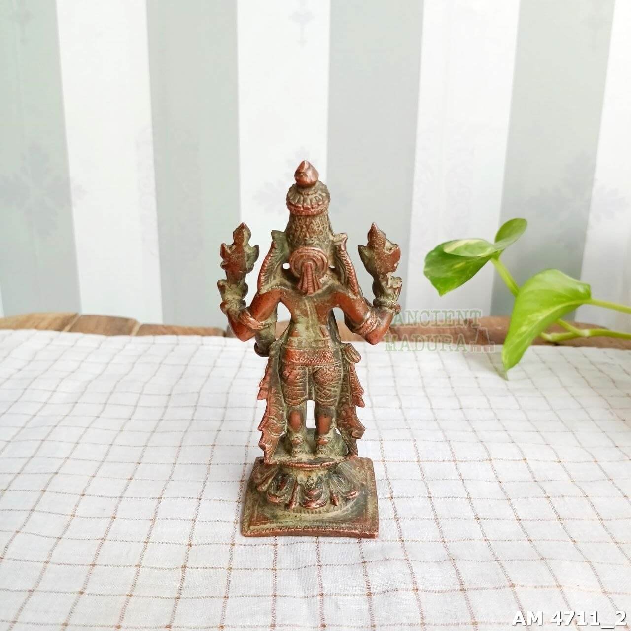 Copper Lord Vishnu
