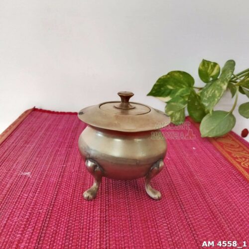 Brass Pot with legs