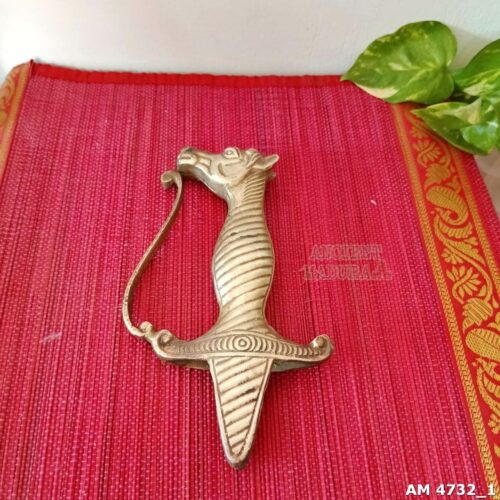 Brass Horse Sword Sheath