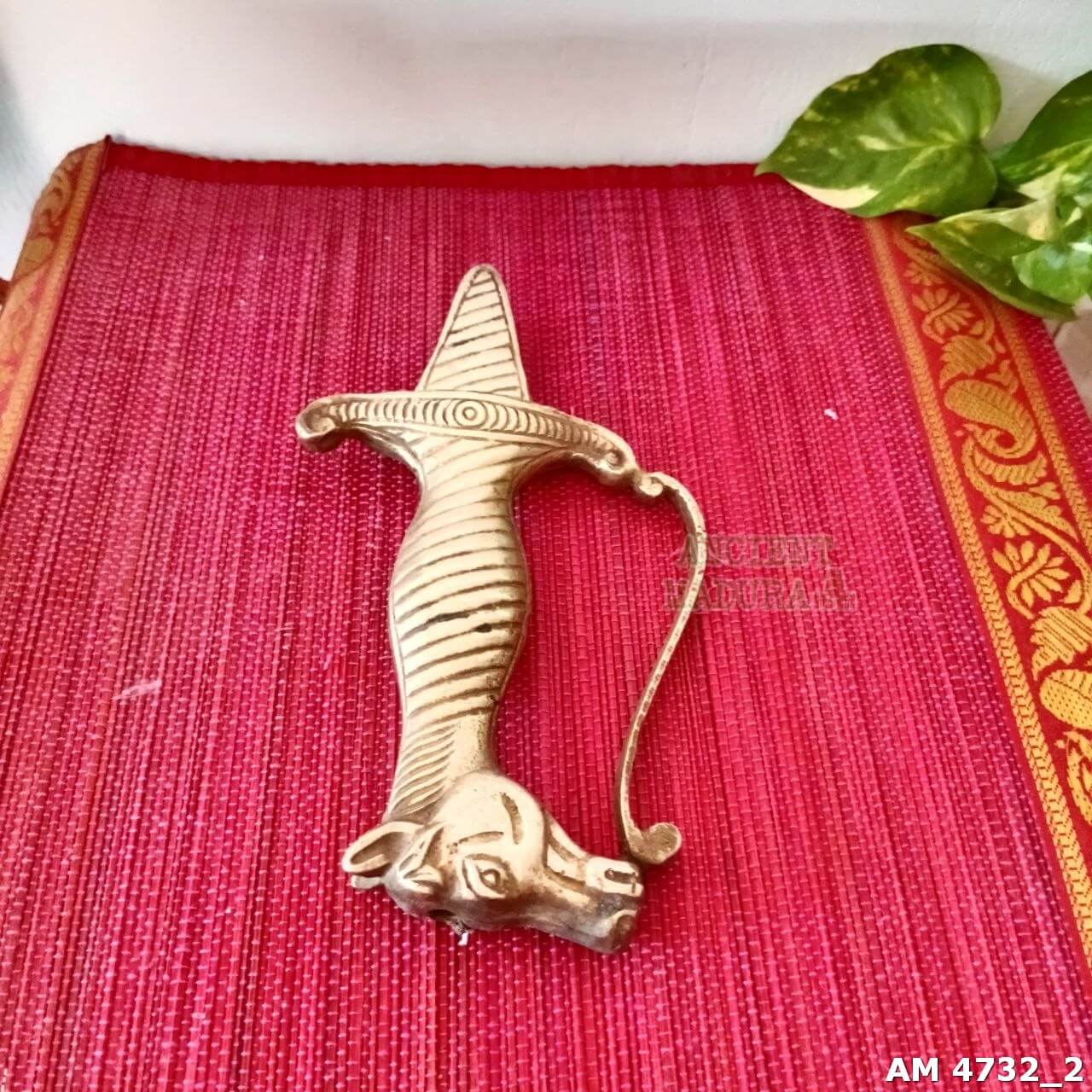 Brass Horse Sword Sheath