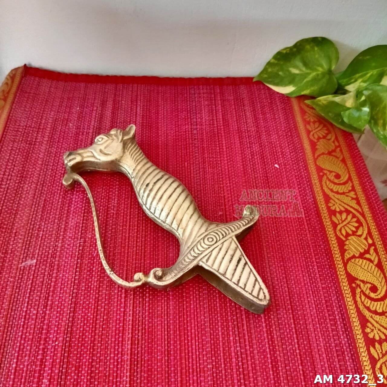 Brass Horse Sword Sheath