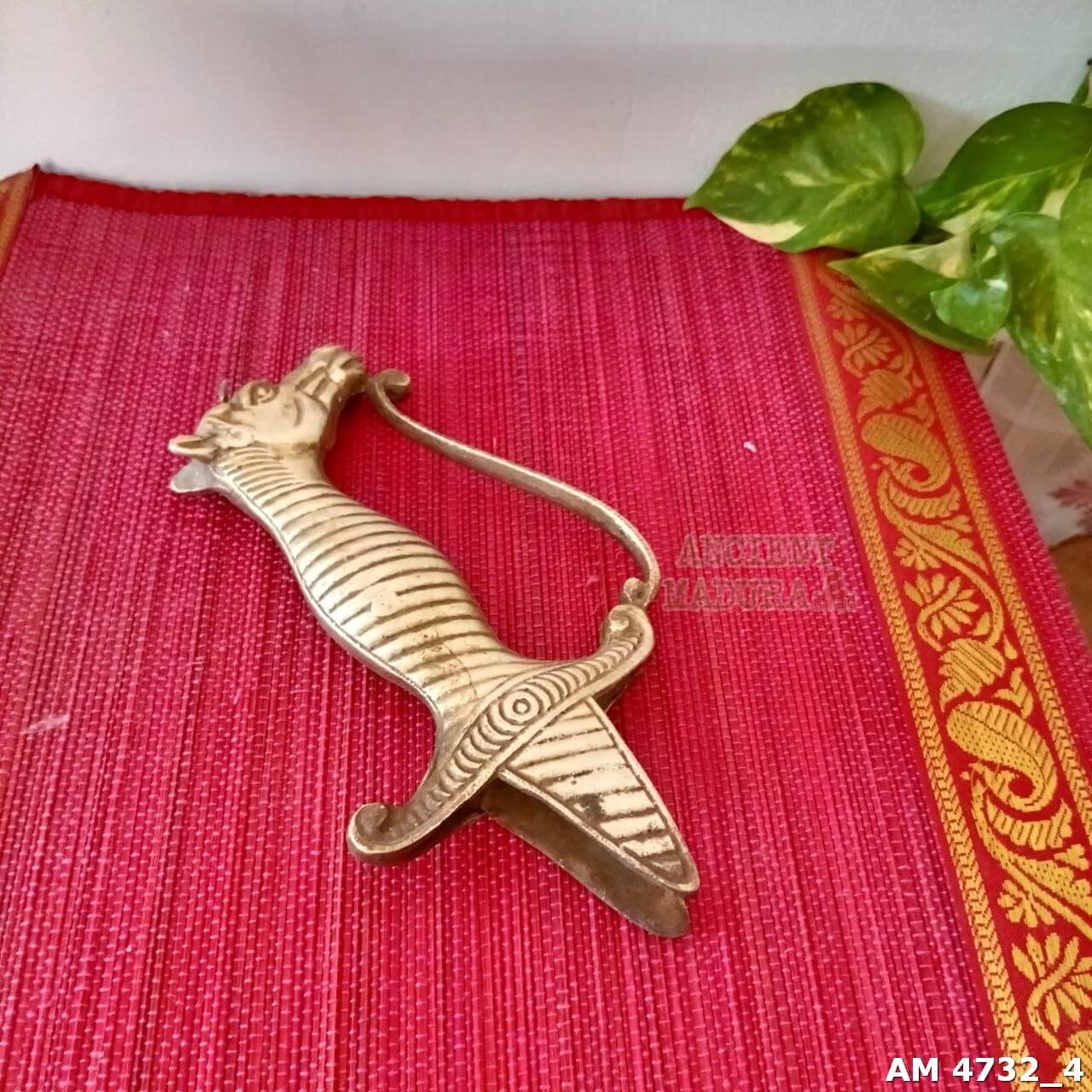 Brass Horse Sword Sheath