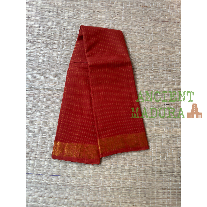Rust Valli Kattam Sungudi Saree
