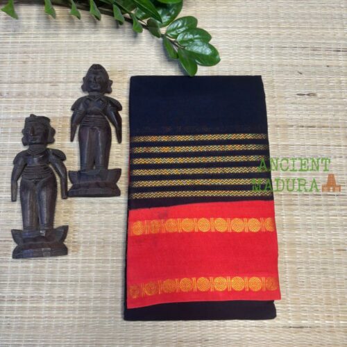 Coffee Brown Premium Neli Velthari Sungudi Saree