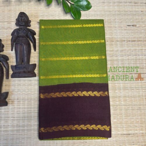 Leaf Green Leaf Velthari Sungudi Saree