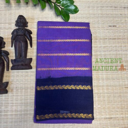 Purple Leaf Velthari Sungudi Saree