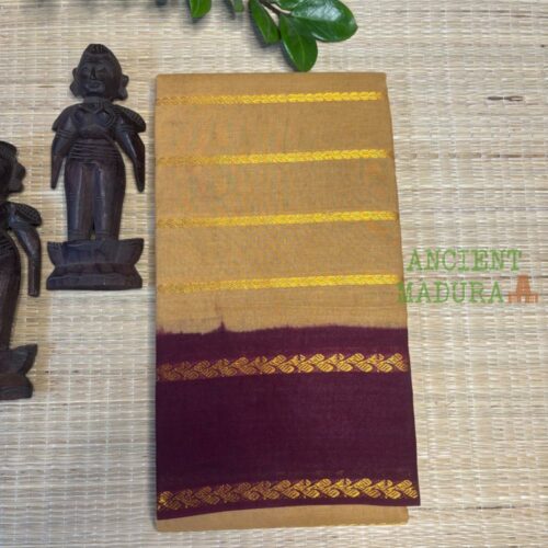 Wheat Leaf Velthari Sungudi Saree