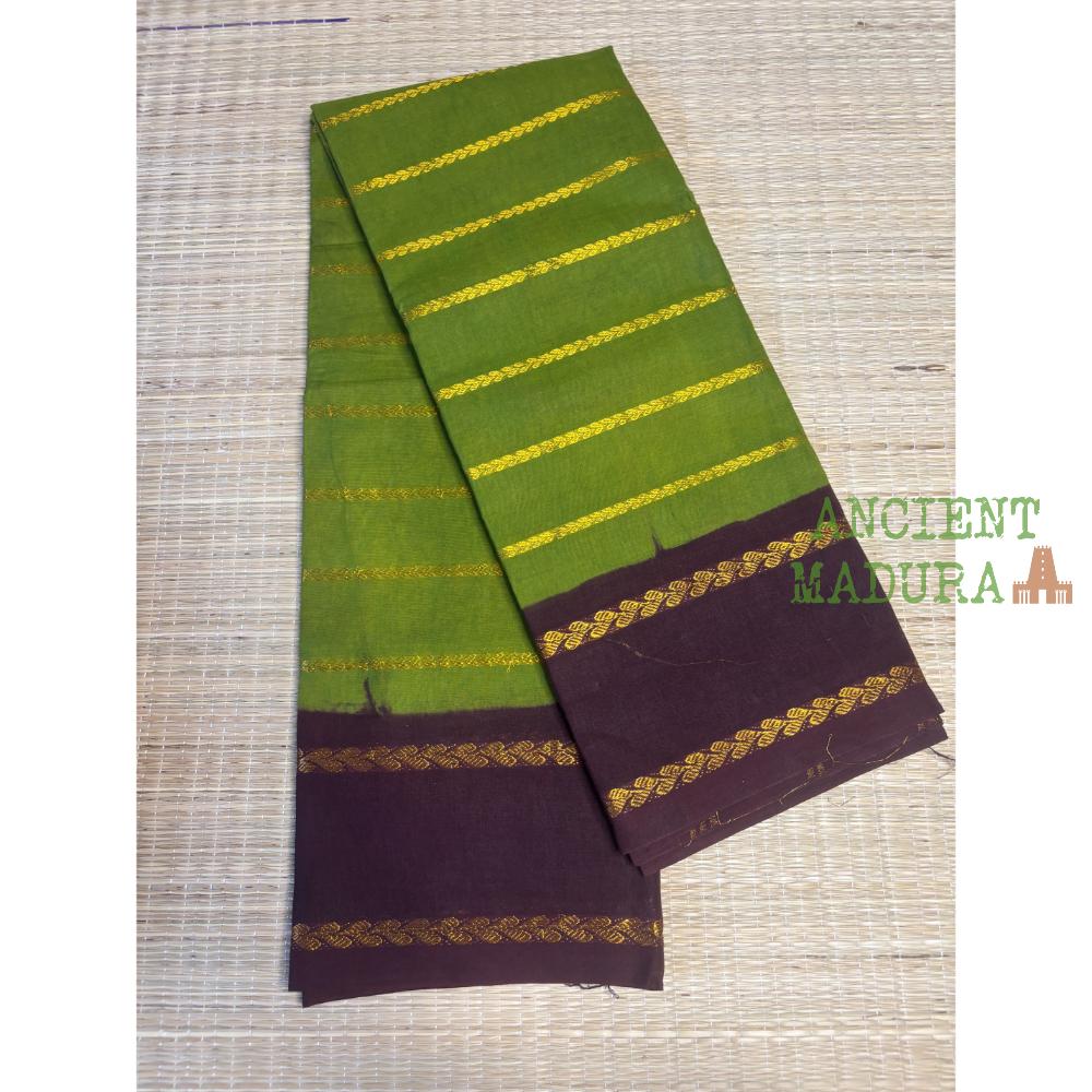 Leaf Green Leaf Velthari Sungudi Saree